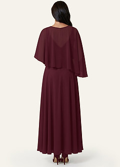 front Azazie Vastaava Väri Wren Sifonkikääre