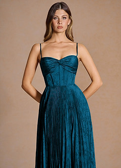 Vestido Marina Negra Largo Vesper image5