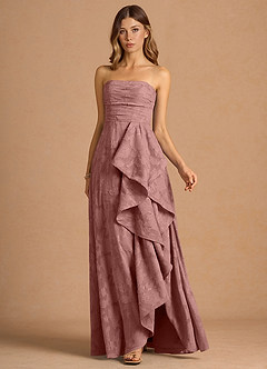 Lulu Light Pink Handkerchief Maxi Gown image4