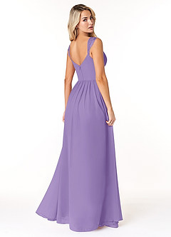 Azazie Cleobella Bridesmaid Dresses Tahiti A-Line Sweetheart Lace Chiffon Dress image5