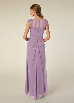 Azazie Libby Mother of the Bride Dresses Wisteria A-Line Scoop Sequins Chiffon Dress image2