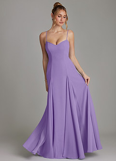 Azazie Imani Bridesmaid Dresses Tahiti A-Line Sweetheart Neckline Chiffon Dress image4