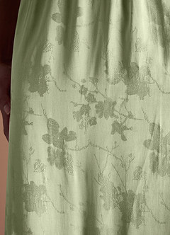 Vestido Verde Claro Largo Ilaria image7