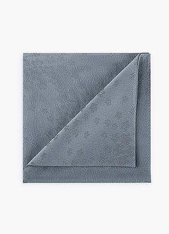 front Jacquard Wide Tie & Pocket Square Set