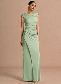 Maxi jurk Chantal Licht Groen image3