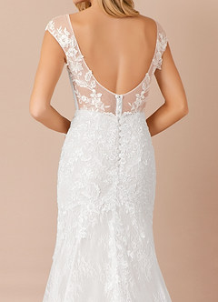 Azazie Bellarosa Final Sale Mermaid Sequins Lace Brides Dress image6