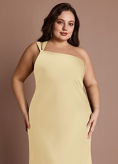 Maxi jurk Monroe Citroensorbet image12