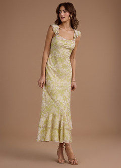 Rianne Olive Floral Maxi Dress image6