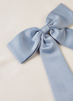 front Matching Color Bow Hair Clip Set