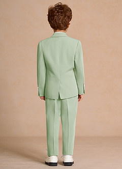 front Oliver Salvia Polvorienta Traje de 2 piezas para niños