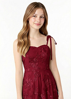 front Azazie Rosey Junior Formal Dress
