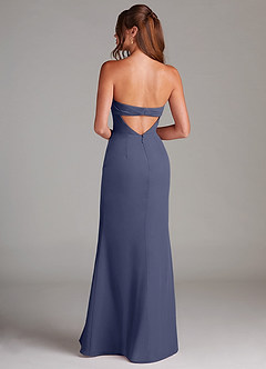 Azazie Leonis Bridesmaid Dresses Stormy Sheath Strapless Chiffon Convertible Dress image5