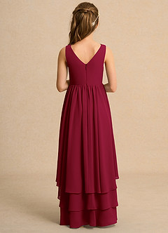 Azazie Kitten Girl Flower Girl Klänningar Klä A-Line i Chiffong image2