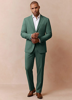 front Owen Eucalipto Chaqueta de traje ligera a medida