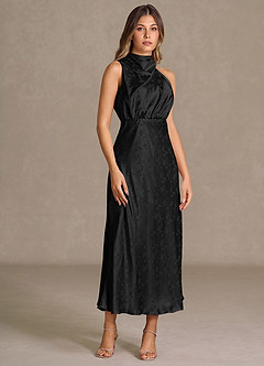 Lumi Black Floral Maxi Dress image4