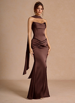Sorrel Mocha Coco Corset Two-Piece Sets image6