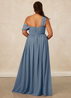Christian Siriano Bridal for Azazie 1014 Bridesmaid Dresses Twilight A-Line Off the Shoulder Chiffon Dress image17