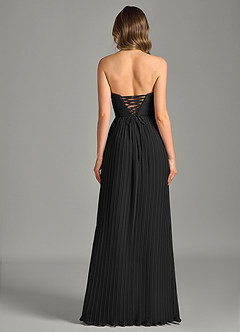 Azazie Becka Suknie dla druhen Linia A Bez ramiączek Szyfon Do ziemi Sukienka image2