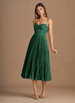 Vestido Verde Esmeralda Midi Annie image5