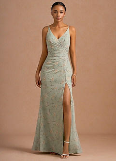 Aveline Mint Multi Maxi Dress image3