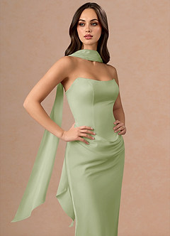 Valencia Cherry Red Maxi Dress image4
