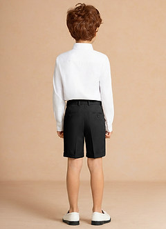 front Theo Black Boy Shorts