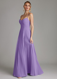 Azazie Imani Bridesmaid Dresses Tahiti A-Line Sweetheart Neckline Chiffon Dress image5