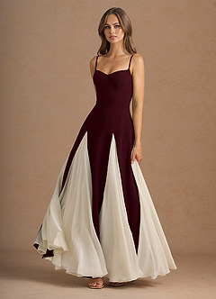 Jessenia Wine Maxi Dress image3