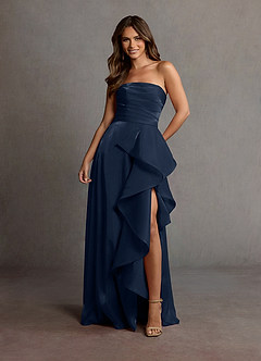 Manon Navy Handkerchief Gown image5