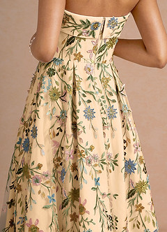 Kleid Evangeline Champagner Multi image6