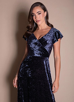 Alya Midnight Navy Maxi Dress image3