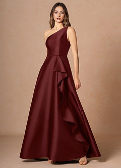 Adrianna Merlot Maxi Dress image3