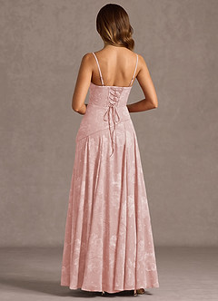 Gabriela Powder Pink Maxi Dress image2