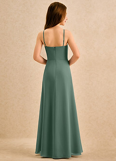 Azazie lolly Girls Formal Flower Girl Klänningar Klä A-Line i Chiffong Plisserad image2