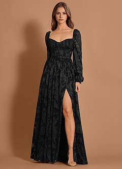 Aniyah Black Maxi Dress image3