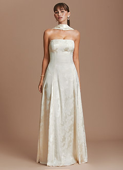 Renata Creamy White Maxi Dress image7