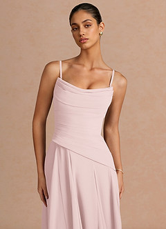 Gabriela Blushing Pink Midi Dress image6