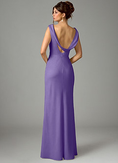 Azazie Kieryn Brautjungfernkleider Meerjungfrau-Linie Plissee Stretch-Satin Kleid Tahiti image6