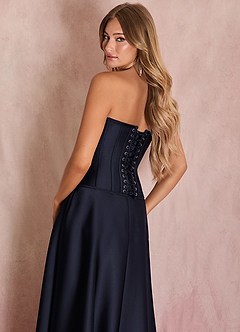 Nikol Deep Navy Two Piece Dress image8