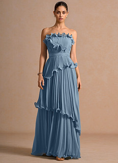 Marieline Powder Blue Maxi Dress image5