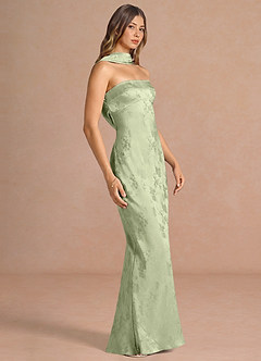 Ghislaine Light Green Maxi Dress image5