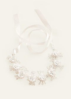 Coiffe de fille de fleur florale 3D