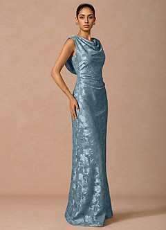 Juliska Dusty Blue Maxi Dress image3