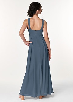 Azazie Simoan Junior Neptune A-Line Sweetheart Neckline Chiffon Dress image2