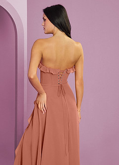 Barbie ♥ Azazie Bridesmaid Dresses MAI TAI A-Line Sweetheart Neckline Chiffon Dress image7