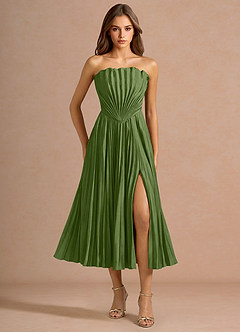 Kaia Black Midi Dress image4