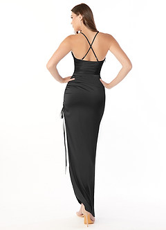 Azazie Reese Stretch Satin Dress Schlussverkauf  image2