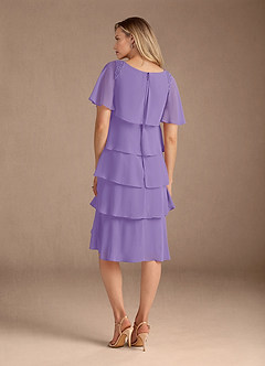 Azazie Rita Mother of the Bride Dresses Tahiti A-Line Scoop Beaded Chiffon Dress image4