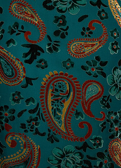 Maxi jurk Effy Teal Multi image6