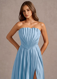 Maxi jurk Kaia Waasblauw image5